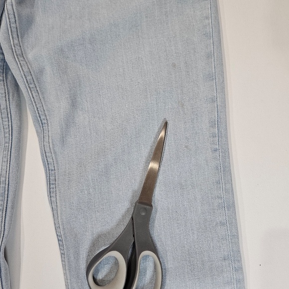 Abercrombie & Fitch Jeans Womens 28/6 Light Wash Ankle Straight Ultra High Rise - Picture 12 of 12